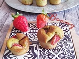 Muffins pistache et fraise