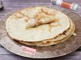 Pâte à crêpes vanillée