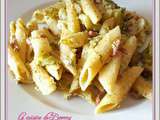 Penne, brocolis et bacon à la crème (Cookeo)