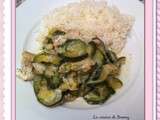 Poêlée de cabillaud aux courgettes ww