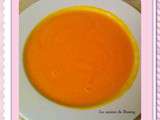 Velouté de carottes à la crème ww + recette au Cook'in