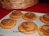 Bouchées feuilletées au boudin blanc