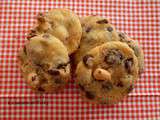 Cookies au chocolat et noisettes