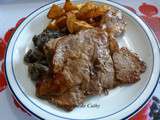 Côtes de veau marinées au thym et au miel