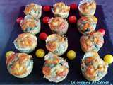 Muffins aux feuilles de blettes et fromage