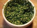 Sauce Pesto (Italie) - la recette