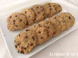 Cookies au beurre de cacahuète et pépites de chocolat