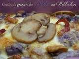 Gratin de gnocchis de Vitelottes au Reblochon