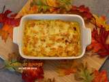 Gratin de courge au lait de coco