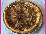 Tarte aux poires et Roquefort