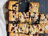 Gâteau fruits rouges et amandes