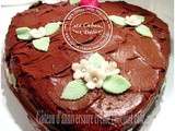 Gateau anniversaire creme chocolat café