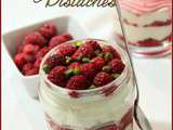 Tiramisu framboises pistaches