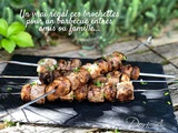 Brochettes de filet mignon aux champignons