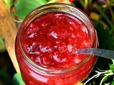 Confiture de fraises à la vanille