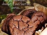 Cookies au chocolat noir