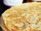 Crêpes au Cognac et arôme de fleur d'oranger