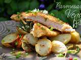 Escalopes de veau Milanaise, pommes de terre confites au romarin