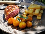 Filets de canard aux mirabelles et sauge