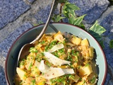 Fondue de poireaux et pommes de terre