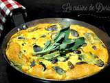 Frittata aux champignons et à la sauge