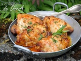 Hauts de cuisse de poulet au citron et aux herbes du Jardin