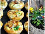 Mini-quiches au chorizo et fromage de brebis