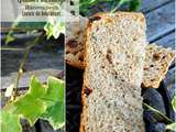 Pain de campagne aux graines de courge et raisins secs