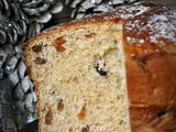 Panettone aux marrons glacés & 3 raisins secs