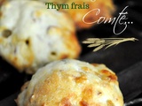 Petits pains au Comté et Thym frais