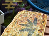 Quiche aux poireaux & ail des Ours