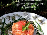 Tartare de saumon au pamplemousse