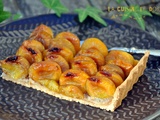 Tarte aux mirabelles, amande