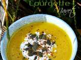 Velouté de panais, courgettes et navets à la crème de coco