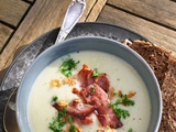 Velouté de topinambours & tranches de lard (Soup & plus)