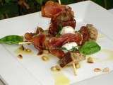 Brochette jambon mozzarella