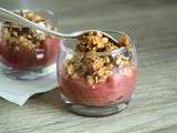 Compote de Rhubarbe au Gingembre et Granola