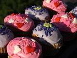 Cupcake Rose et Lavande