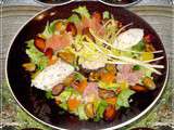 Salade gourmande terre / mer