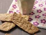 Biscuits croustillants aux amandes