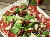 Carpaccio de boeuf Holstein à l'italienne