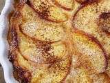 Clafoutis aux nectarines jaunes