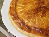 Epiphanie: Galette des rois frangipane avec pâte feuilletée maison express