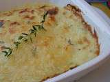 Gratin de pommes de terre au thym