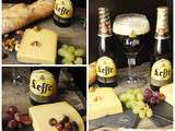 Idée d’apéro pour les fêtes: Leffe blonde ou brune et leurs pâvés de fromage