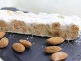 Nougat mou aux amandes...au sirop d'agave