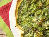 Quiche aux 3 asperges (asperges sauvages, vertes et blanches)