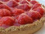 Tarte sablée aux fraises