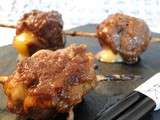 Boulettes de boeuf au fromage façon teriyaki