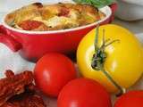 Clafoutis aux trois tomates